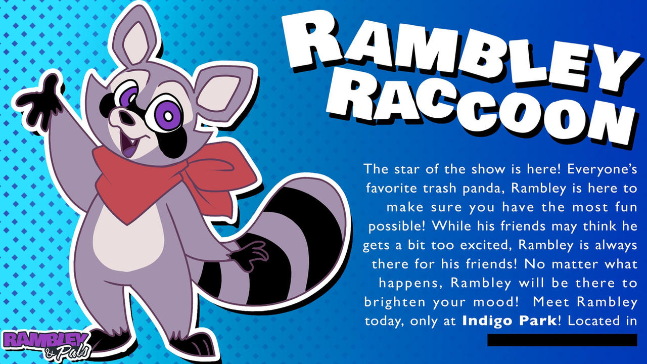 Rambley Raccoon by KacperKrysiak on DeviantArt