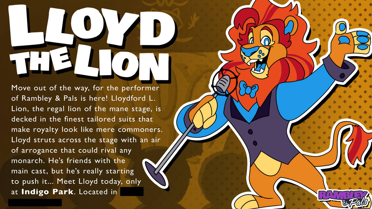 Lloyd The Lion by KacperKrysiak on DeviantArt