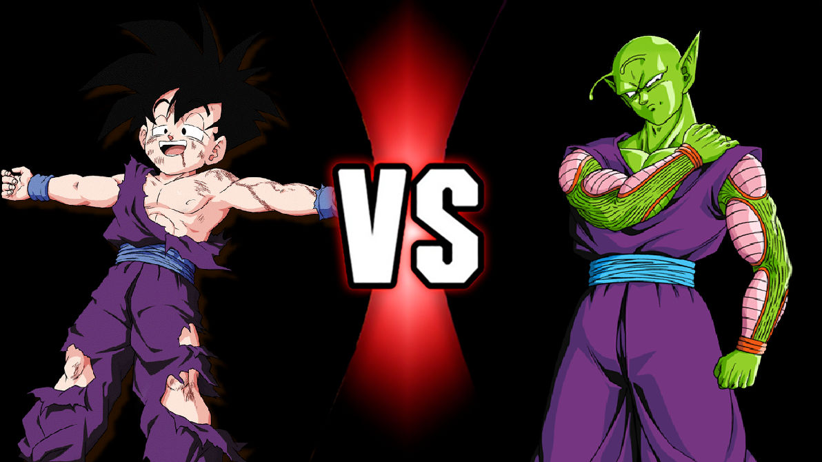 Base Piccolo Teen Gohan (Base-End Cell) vs Piccolo (End Cell) by KacperKrysiak on ...