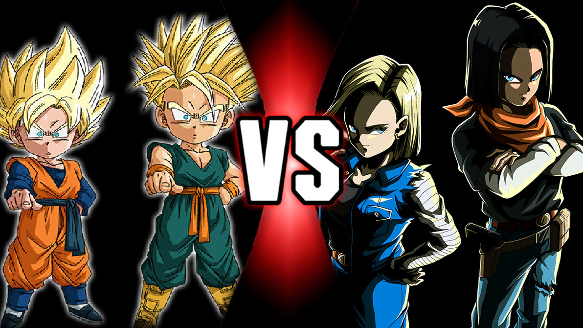 Trunks Vs Android Goten and Trunks SSJ vs Future Android 17/18 by KacperKrysiak on DeviantArt