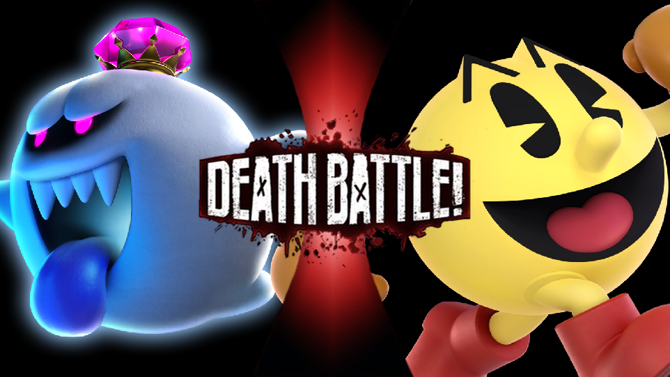 Death battle King Boo vs Pac-Man by KacperKrysiak on DeviantArt