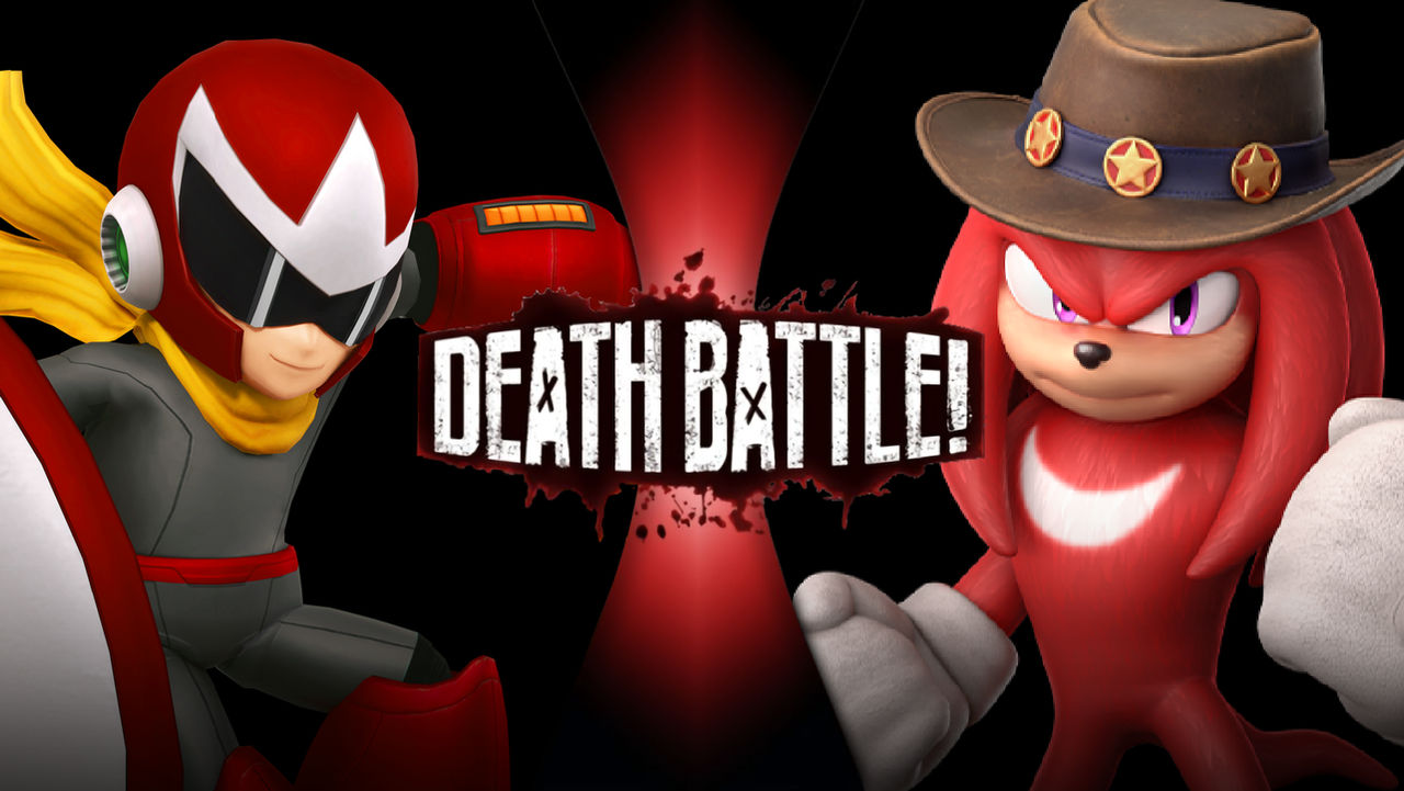 Protoman Death Death battle Proto Man vs Knuckles by KacperKrysiak on DeviantArt