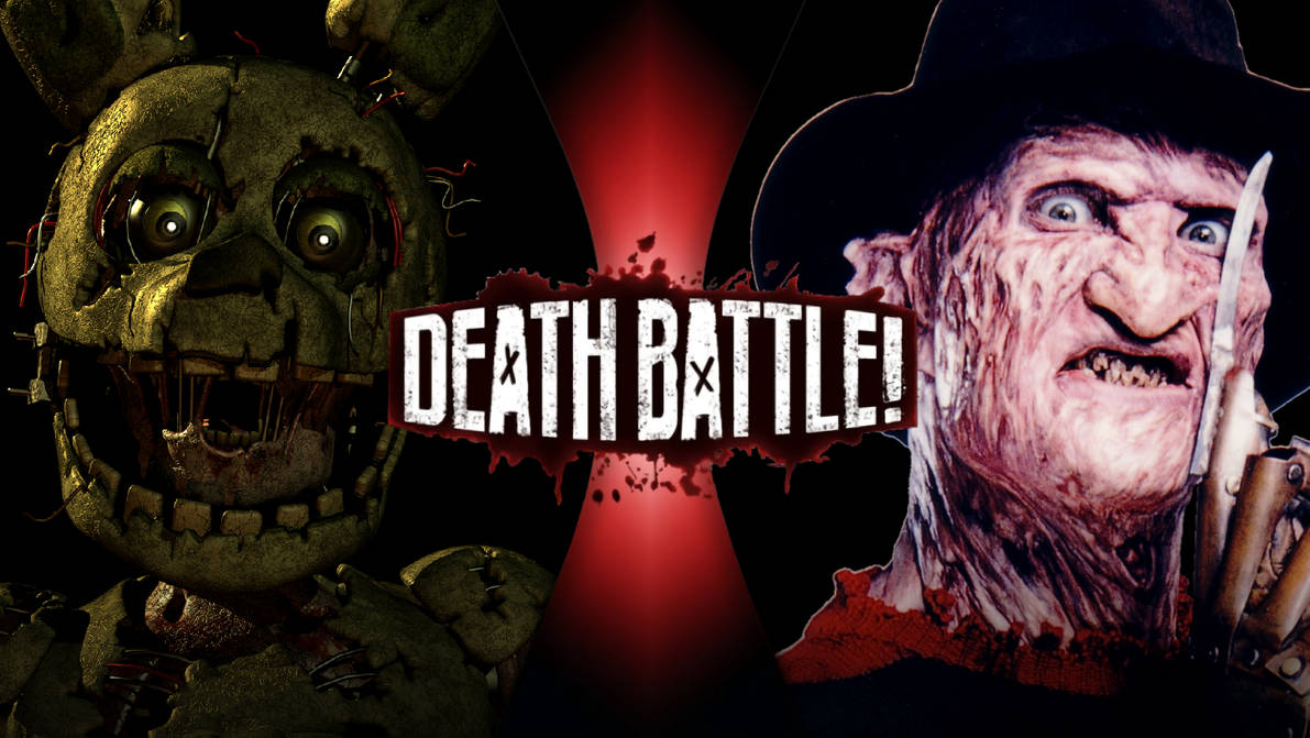 Springtrap Death Screen Death battle Springtrap vs Freddy Krueger by KacperKrysiak on DeviantArt