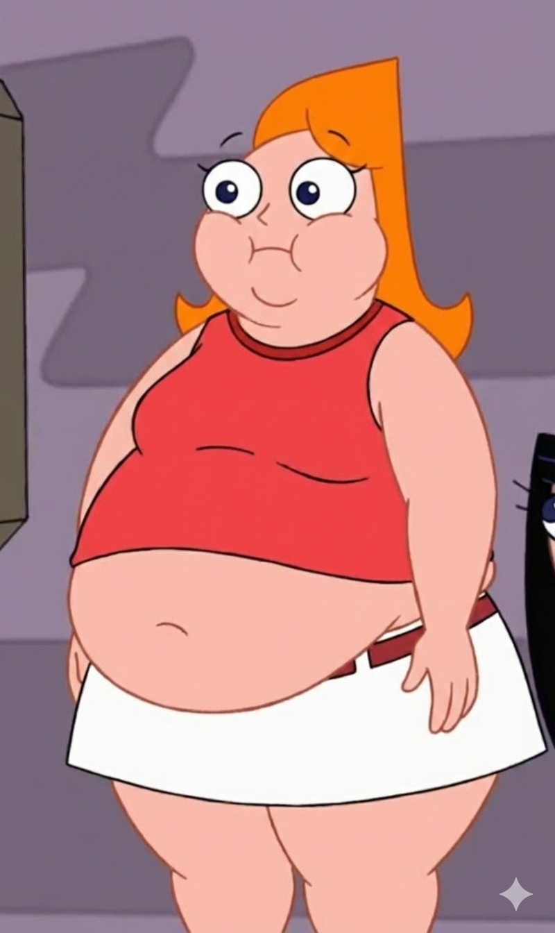 Magic Inflation Candace Candace Weight gain 5 by KacperKrysiak on DeviantArt