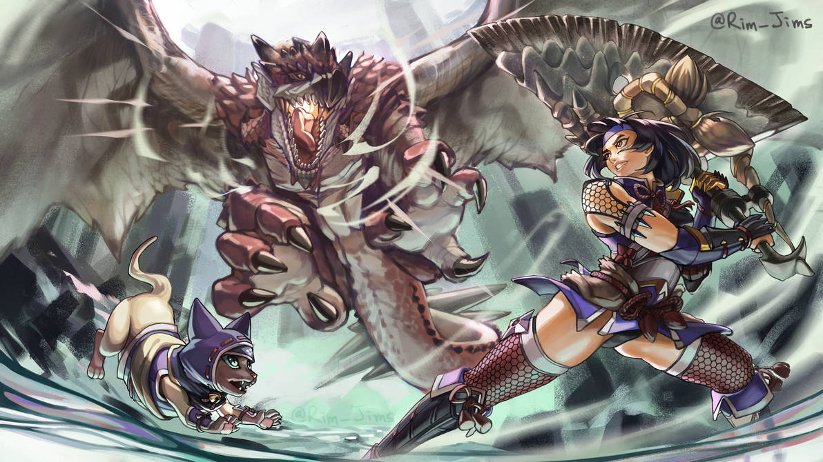 Monster Hunter Rise by RimJims on DeviantArt