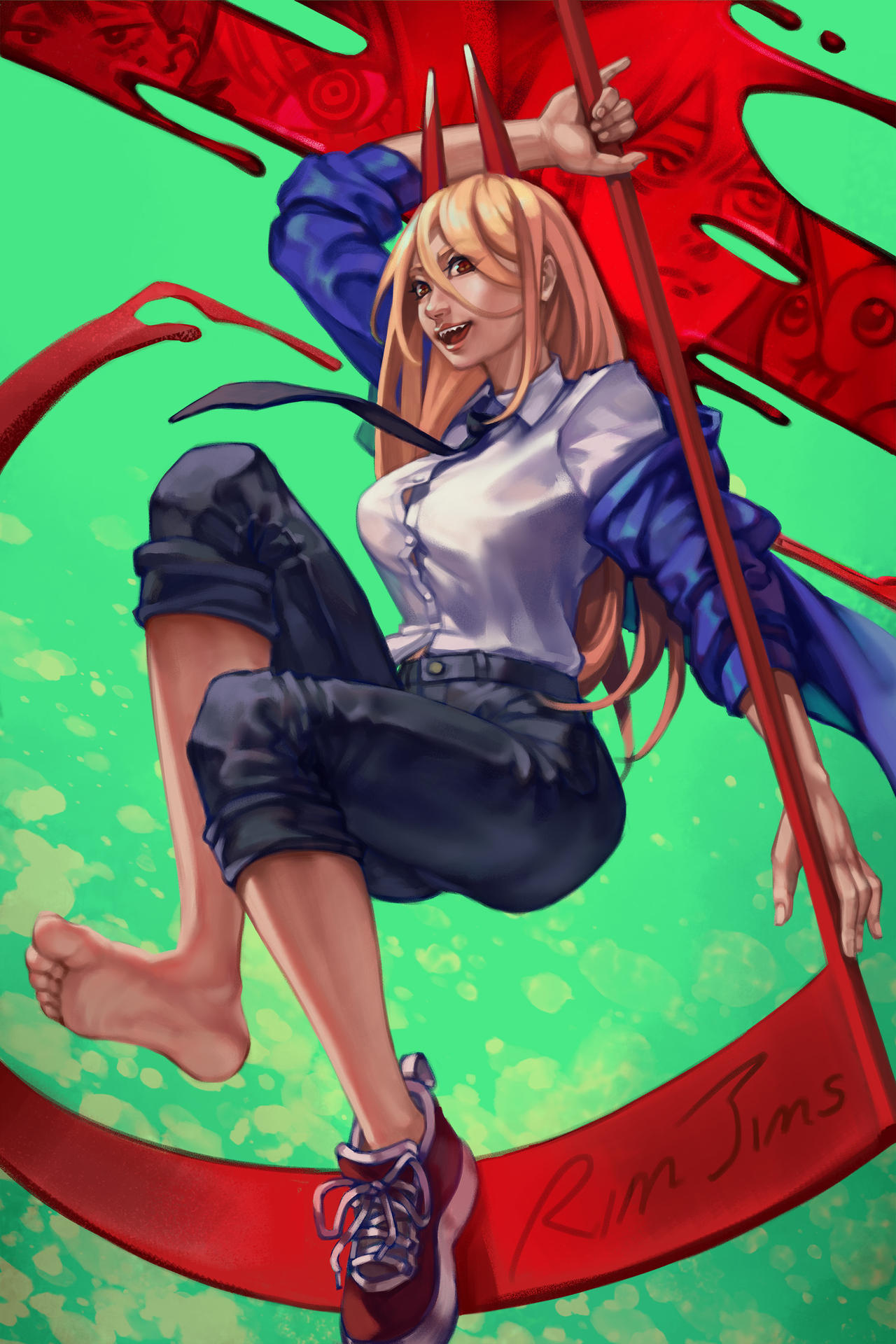 POWER - chainsaw man by RimJims on DeviantArt