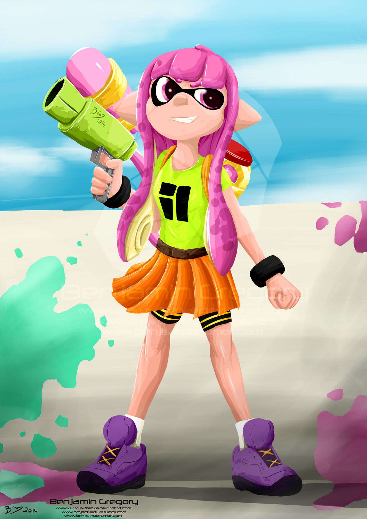 Splatoon Figure Deviantart Splatoon! by Lazarus-Firenze on DeviantArt