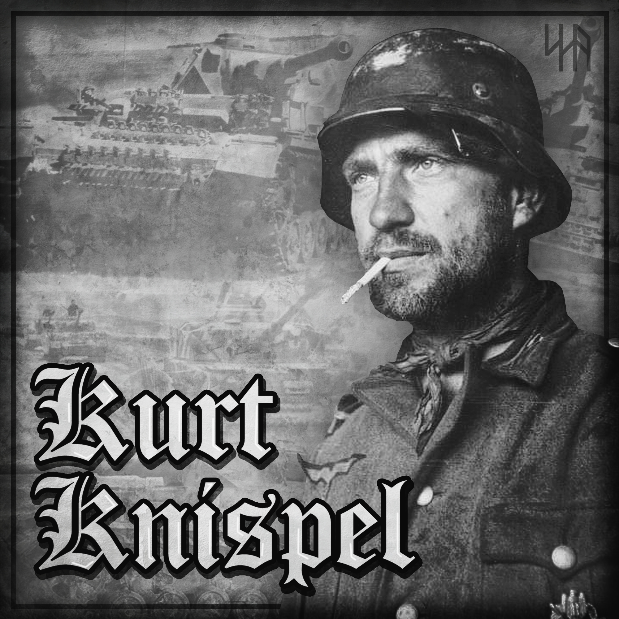 kurt knispel sticker by ssa art by