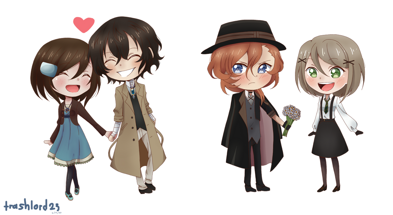 bungou stray dogs on oc canon couple