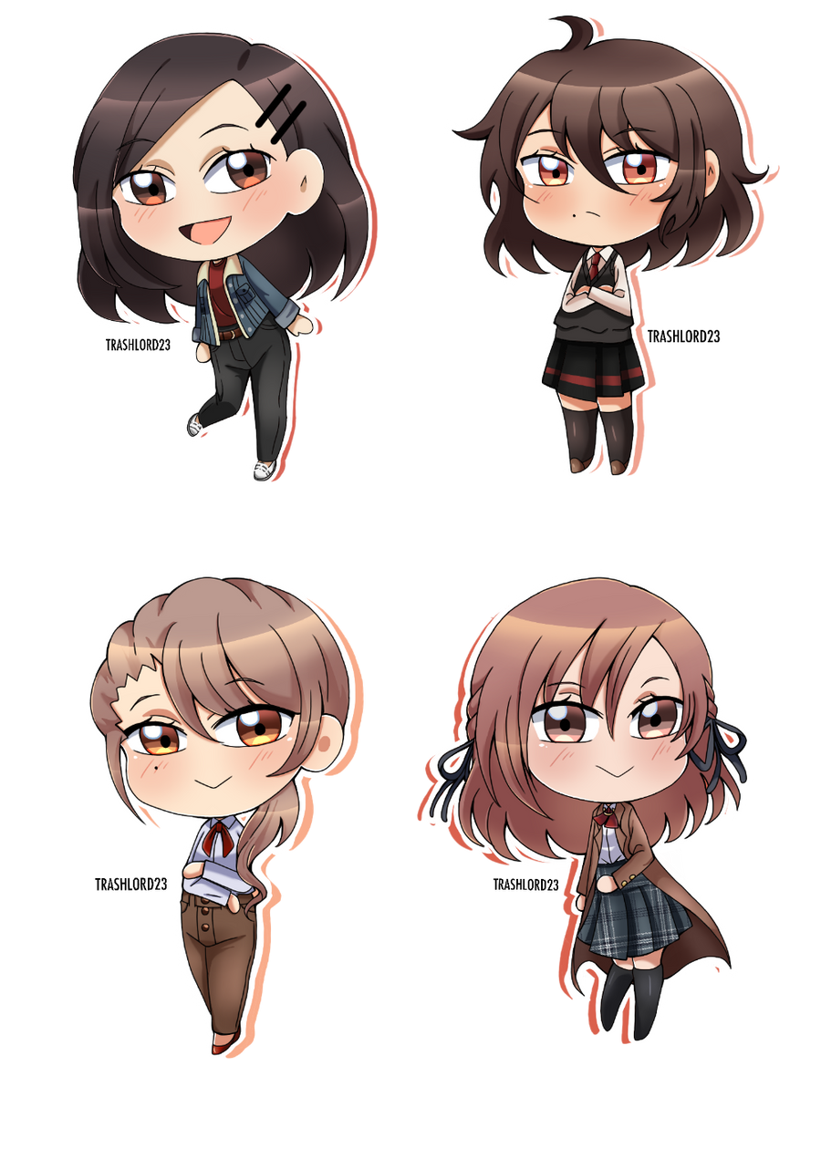 Apple chibis by trashlord23 on DeviantArt