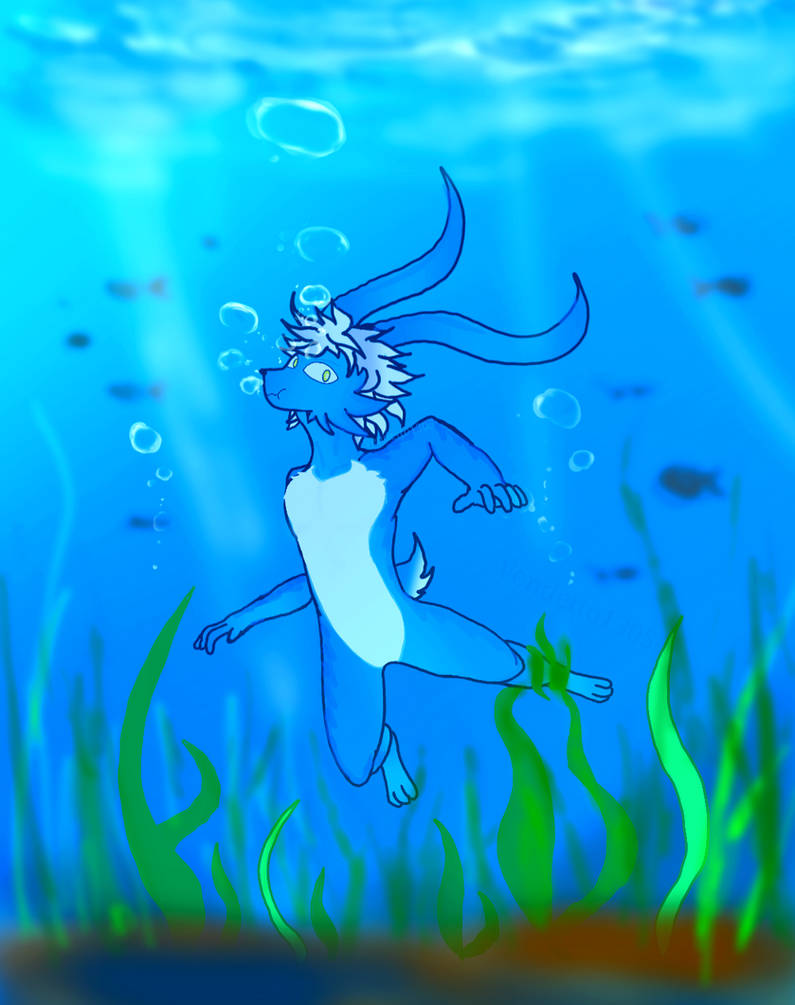 Aqua rabbit III by Vendetto1305 on DeviantArt