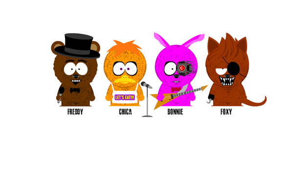 south park five nights at freddy's