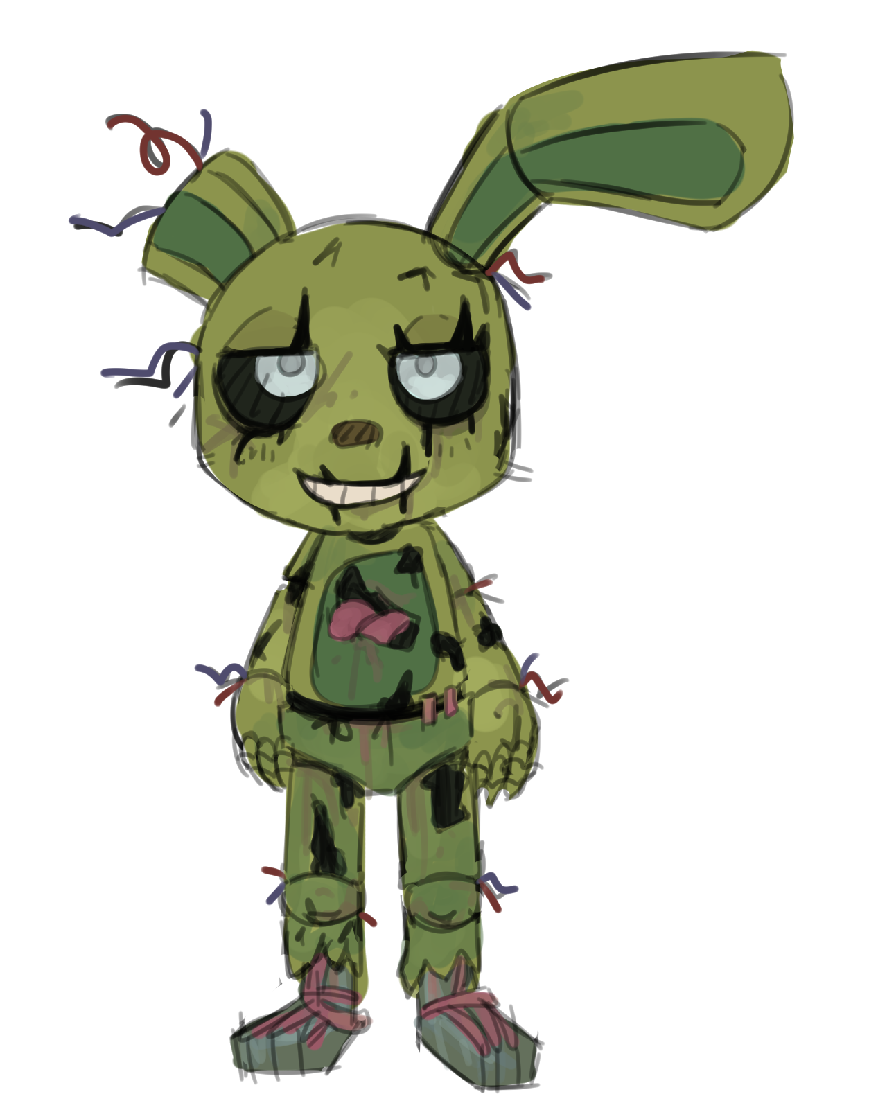 Springtrap by glassesrabbit on DeviantArt