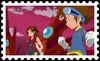 Taichi and Masaru Stamp