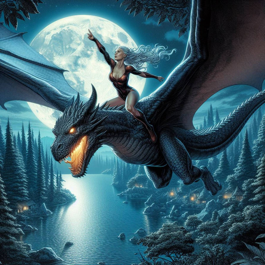 Peerson Riding Dragon Maiden Riding A Dragon by Lepantzeus on DeviantArt