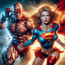 Supergirl Vs Dr Manhattan