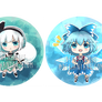 Touhou Chibi Badge Set 2