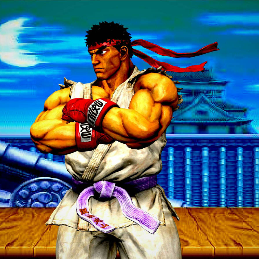 Ryu Rendering by BrutalSurge402X on DeviantArt