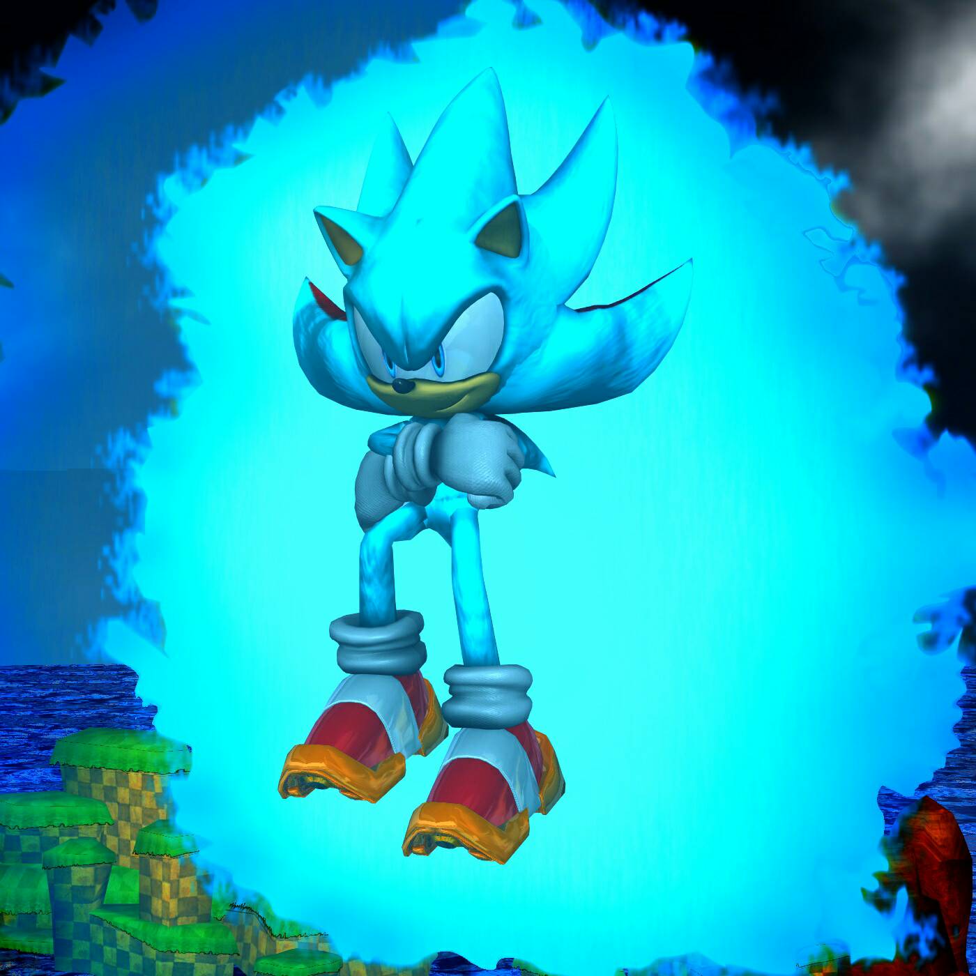 Shadic Hyper Blue Super Shadic Blue Rendering by BrutalSurge402X on DeviantArt