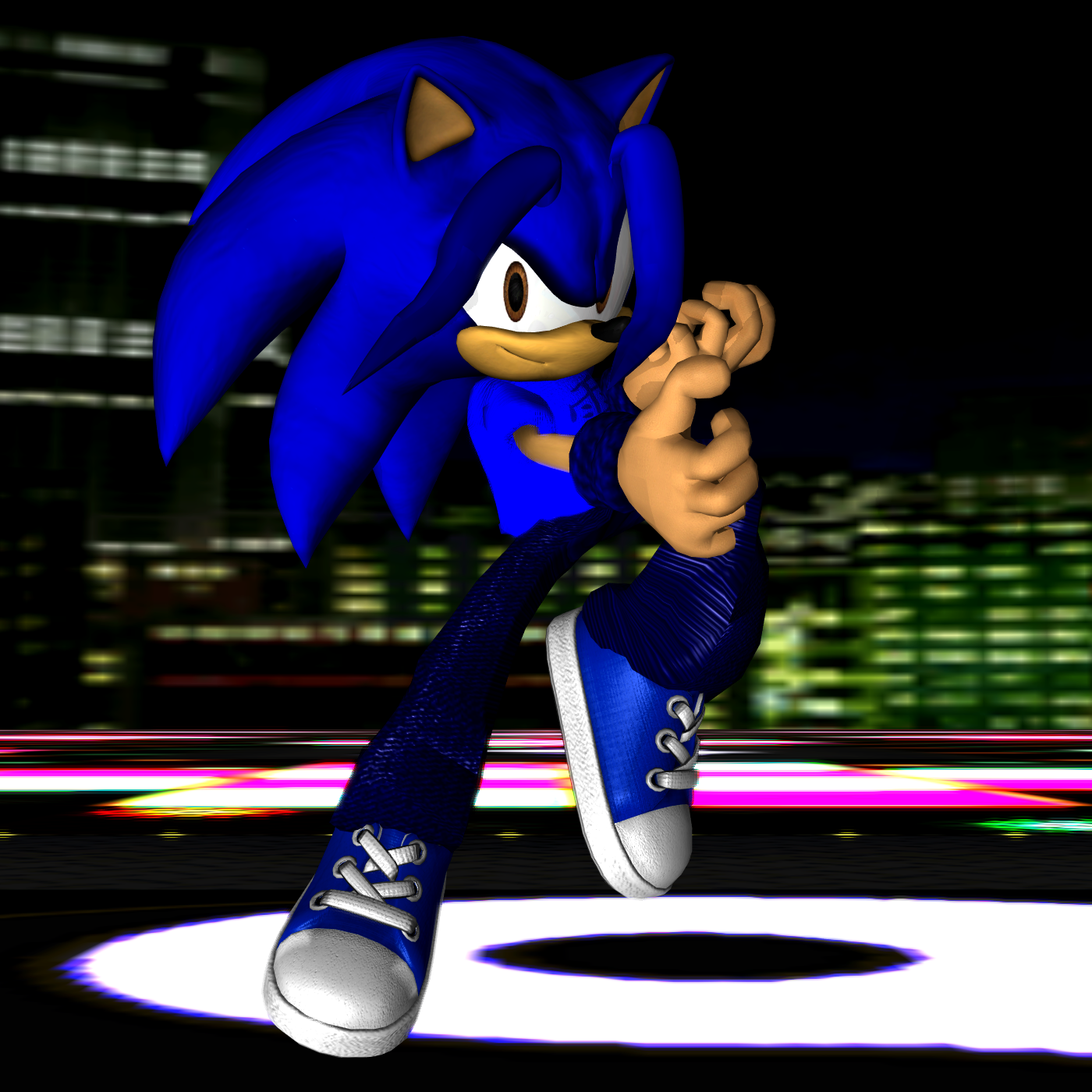 Sonic Advance 2 - Dark Sonic by Fal-The-Lynx on DeviantArt