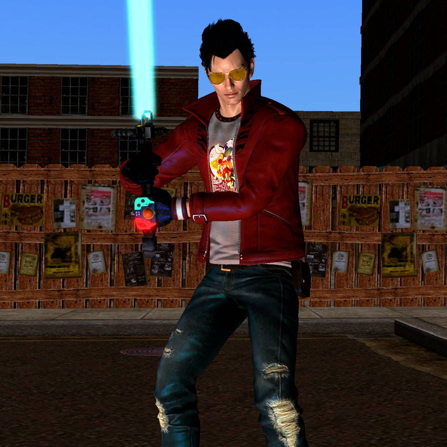 Travis Touchdown Rendering by BrutalSurge402X on DeviantArt