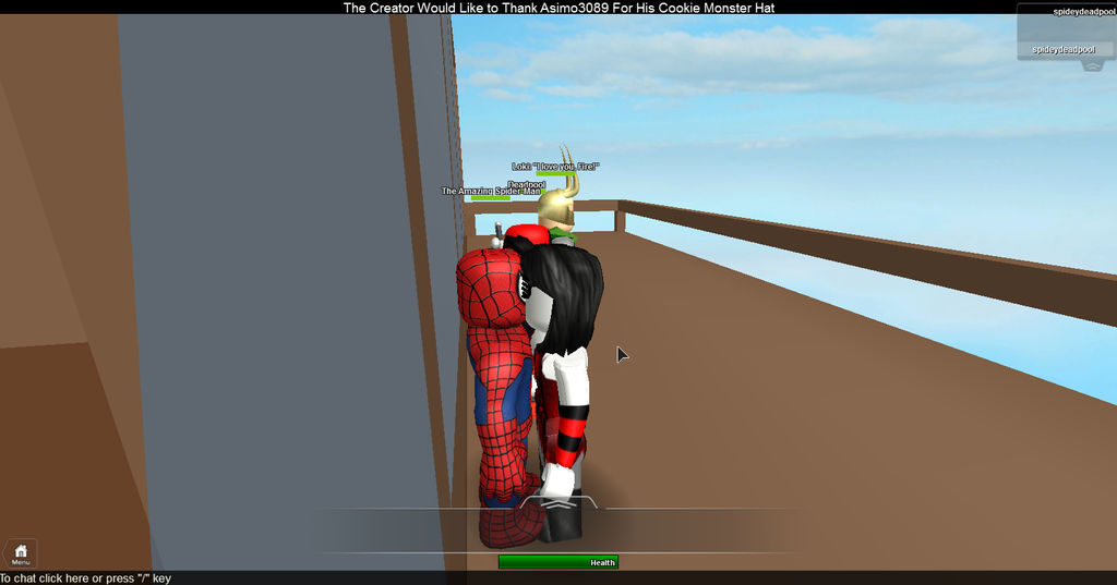 Roblox Screen Shot Kiss By Voorhees657 On Deviantart - roblox kissing animation