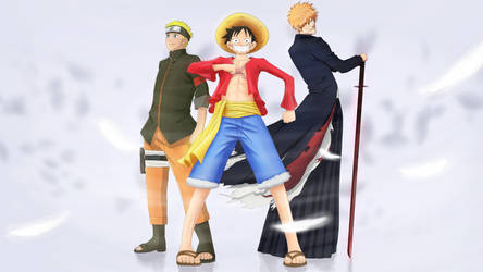 Luffy Ichigo Naruto