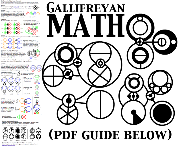 Gallifreyan Math
