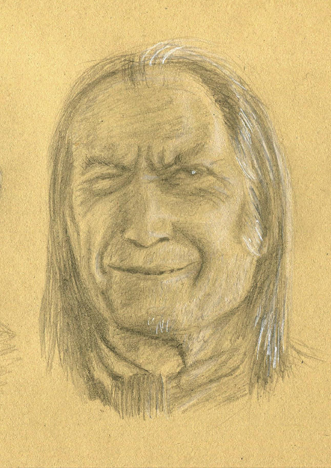 Mr. Filch by SaneVenizen on DeviantArt