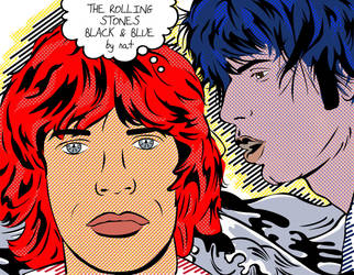 Pop Art Rolling Stones