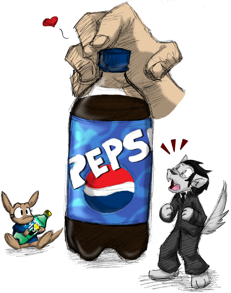 Origamidude Giftart: Pepsi Luv