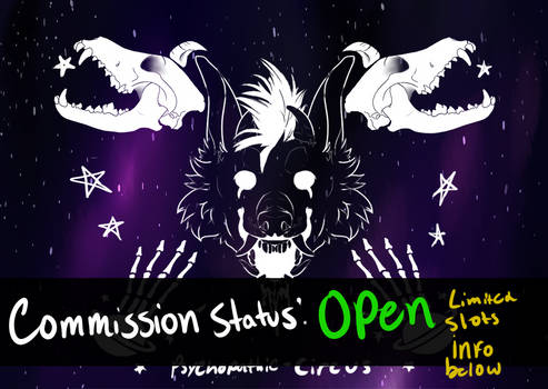 Commish Status one slot left