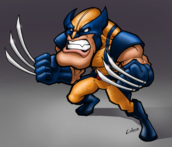 Angry wolvie