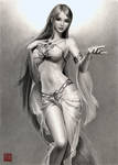 Sillia the Most Beautiful Goddess by yipzhang5201314