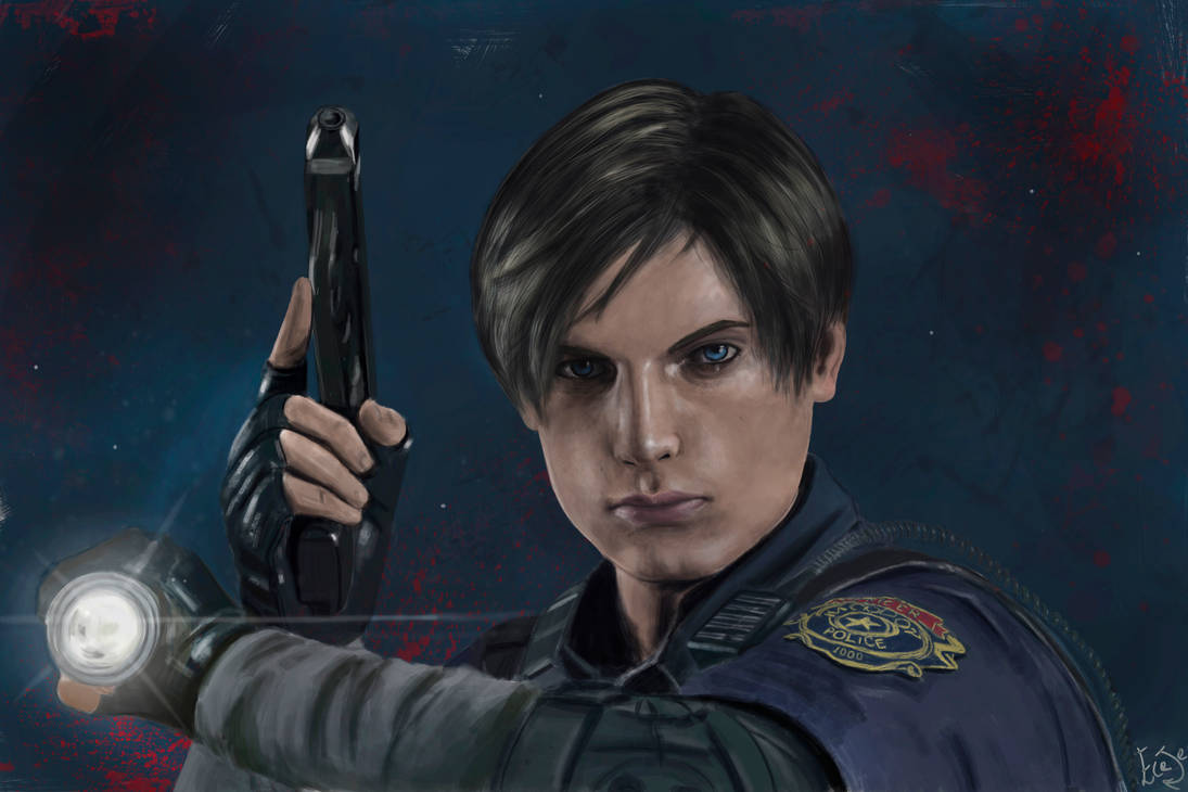 Leon S Kennedy Re2 By Eceje On DeviantArt leon-s-kennedy-re2-by-eceje-on-deviantart