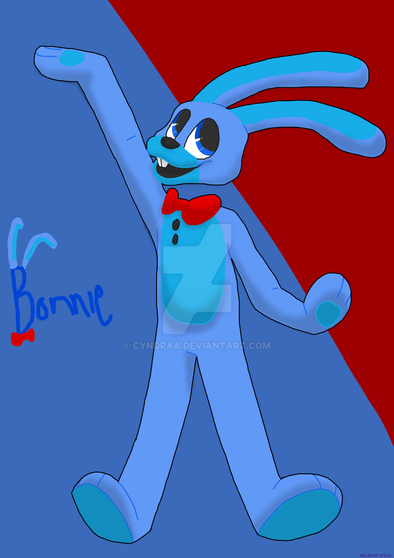 Toony Bonnie by CyndraA on DeviantArt