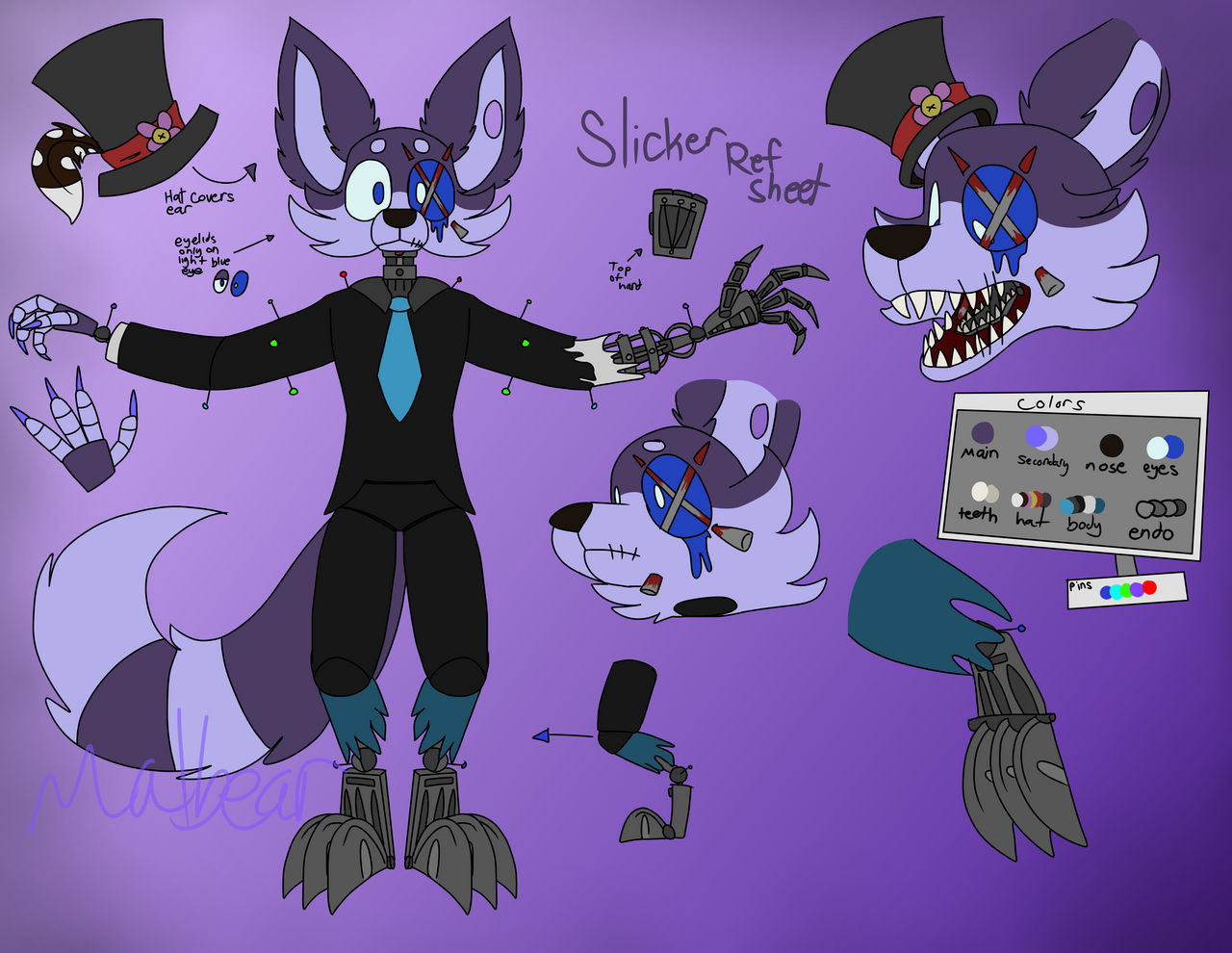 Slicker Ref by CyndraA on DeviantArt