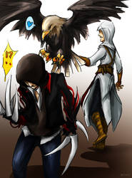 Alex and Altair and eagle