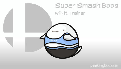 Super Smash Boos - Wii Fit Trainer