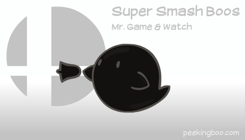 Super Smash Boos - Mr. Game and Watch
