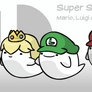 Super Smash Boos - Mario, Luigi and Peach