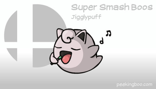 Super Smash Boos - Jigglypuff