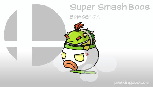 Super Smash Boos - Bowser Jr.