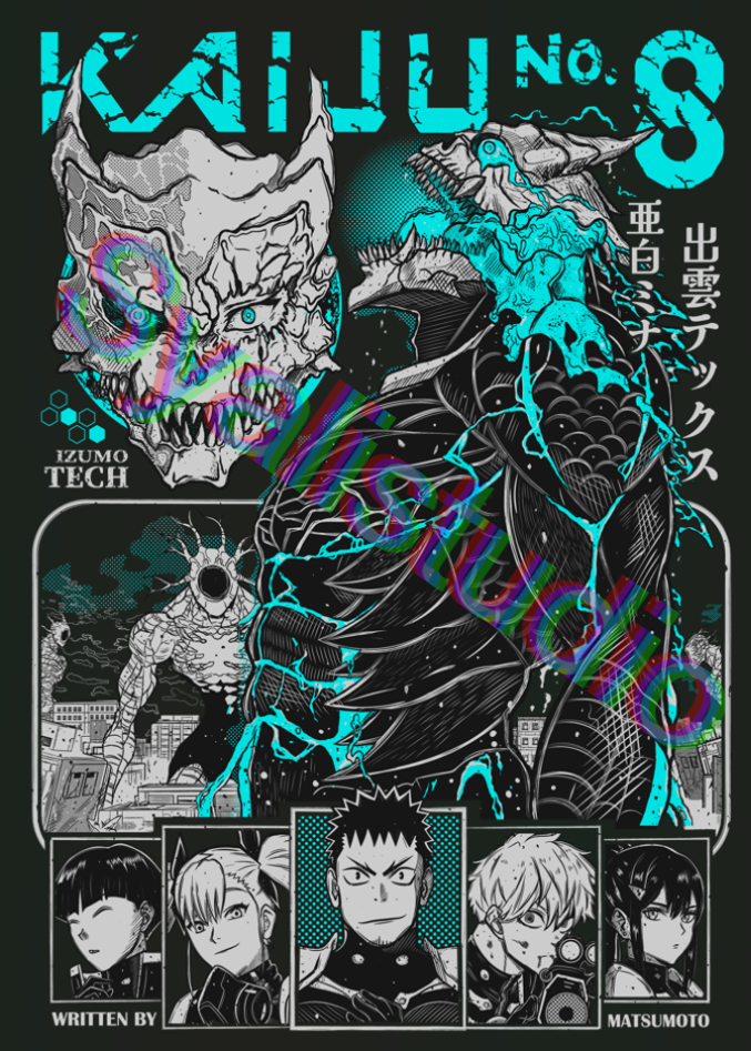 Kayiu Kaiju No.8 design by SyalisStudio on DeviantArt