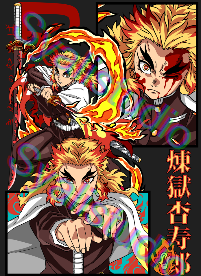 Rengoku Kyojuro Design by SyalisStudio on DeviantArt