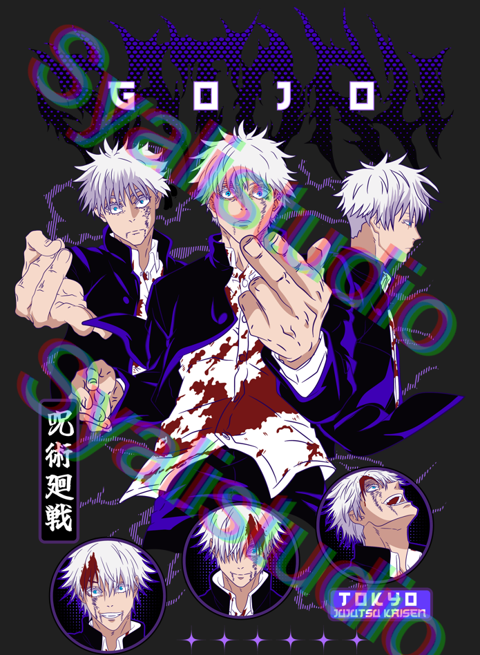 Gojo Satoru Design by SyalisStudio on DeviantArt
