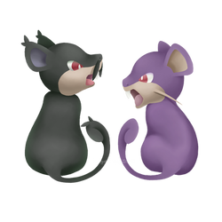 Rattata and Rattata