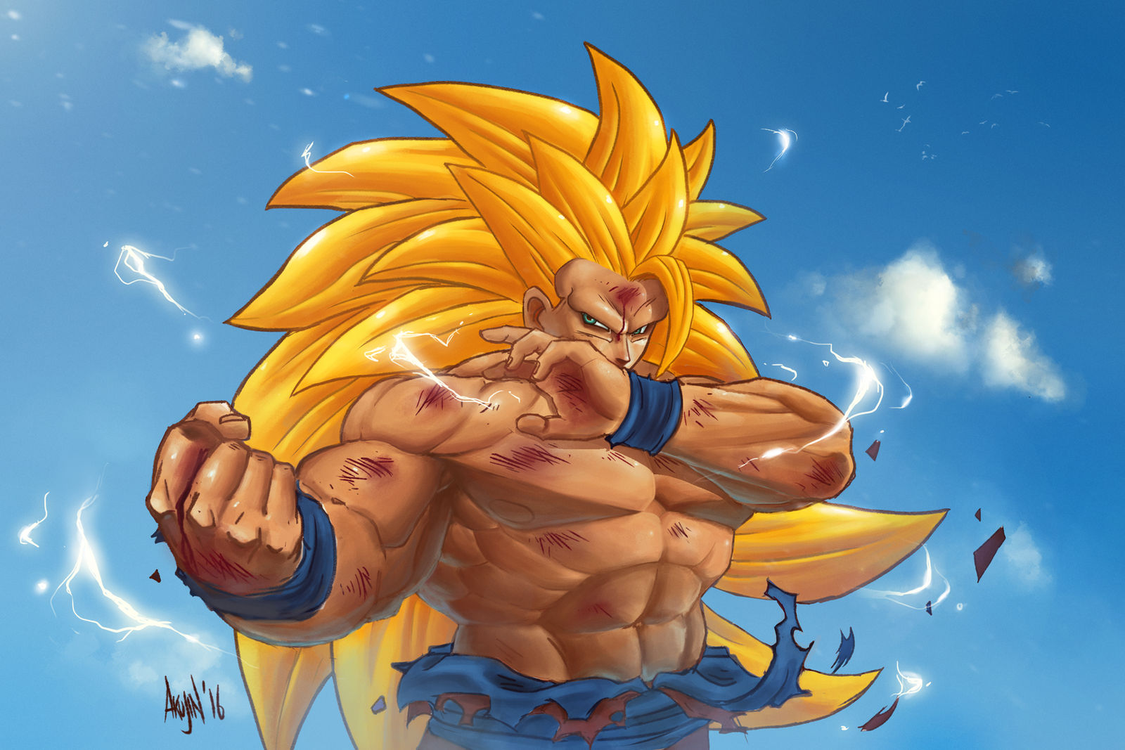 Goku Super Saiyan 3 - Colors