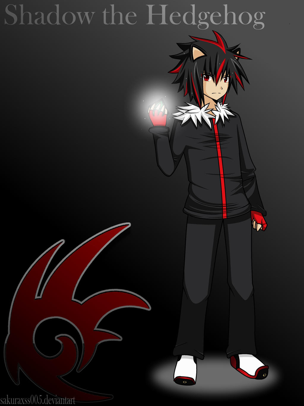 Shadow The Hedgehog (Human Form)