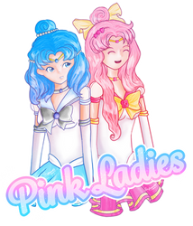 Pink Ladies: Pallas + Ceres by BunniiOrbit